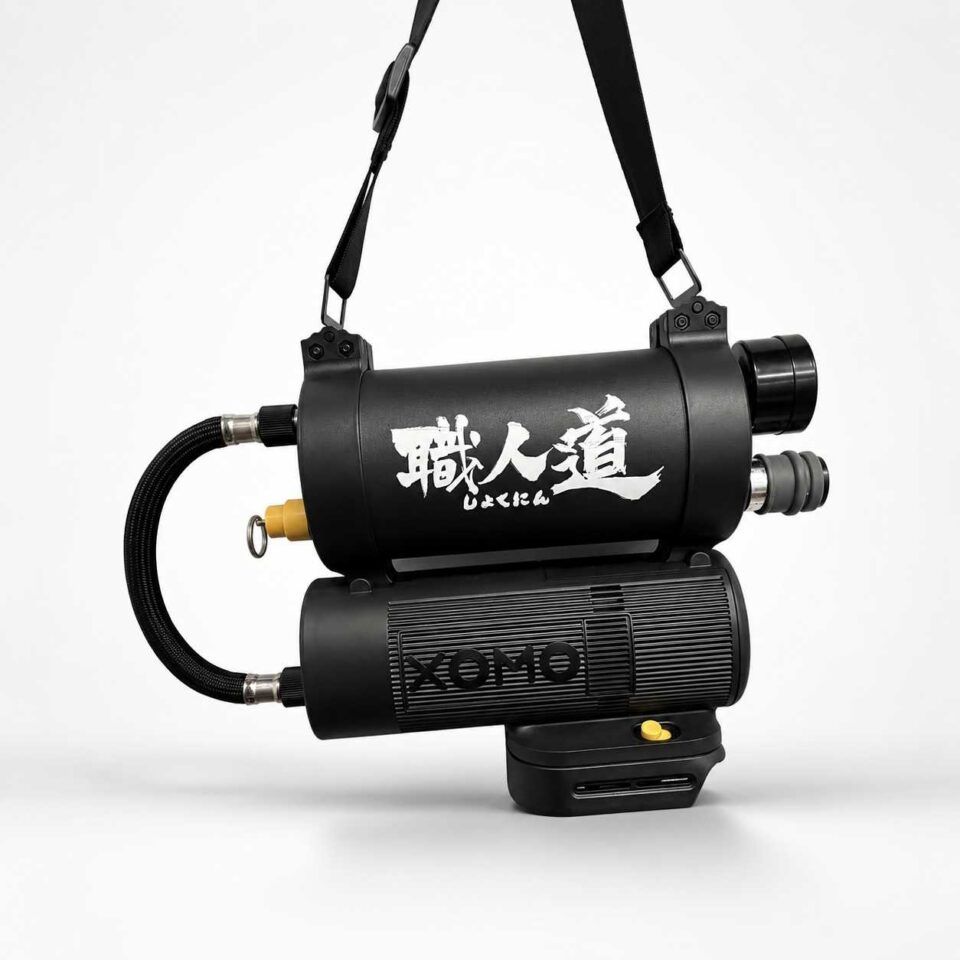 XOMO升級款背負式隨身鋰電小魔空壓機